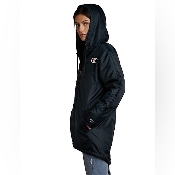 Champion | reverse weave Sherpa lined coaches/stadium jacket - Picture 2 of 11